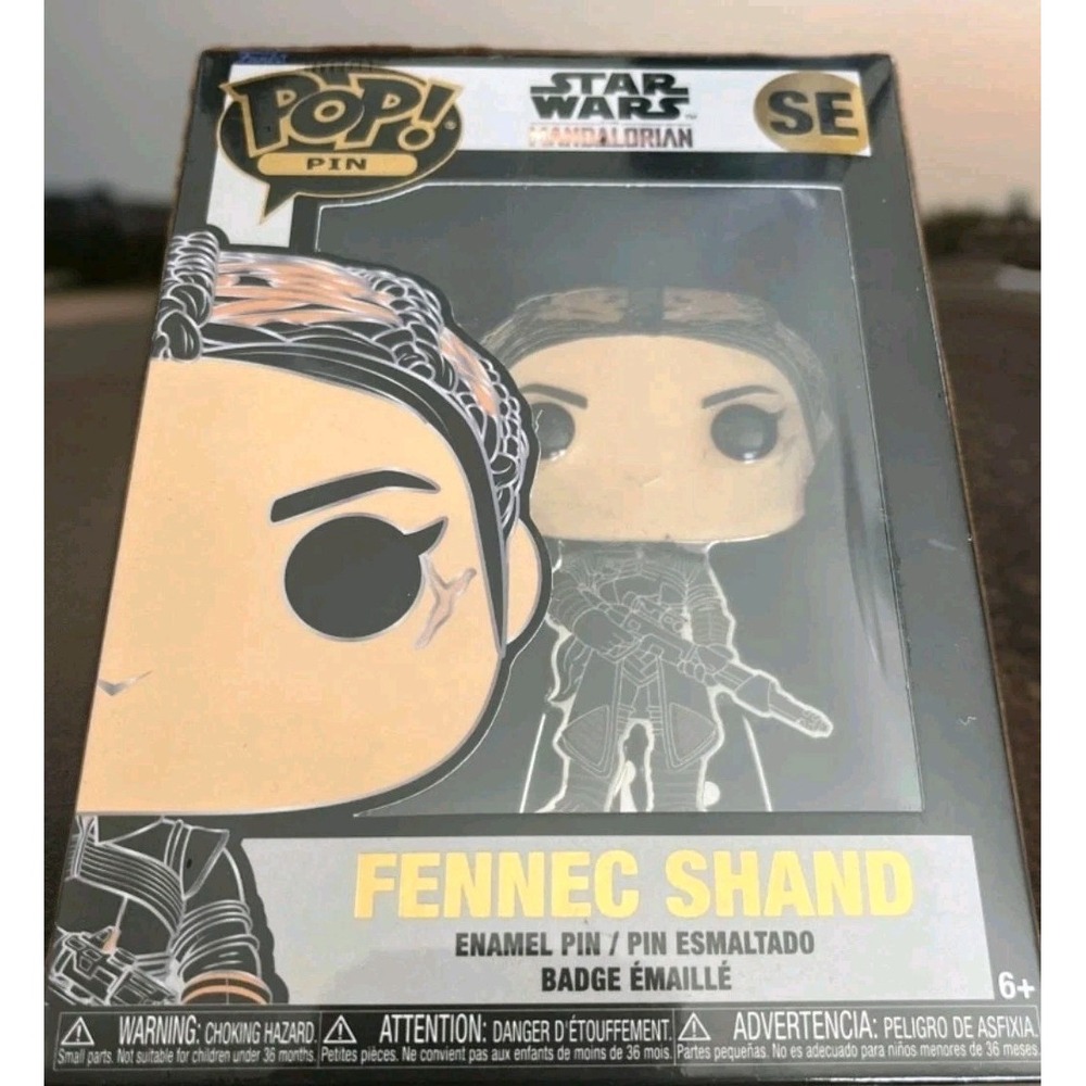 Funko POP! PIN Star Wars Mandalorian FENNEC Shand FE